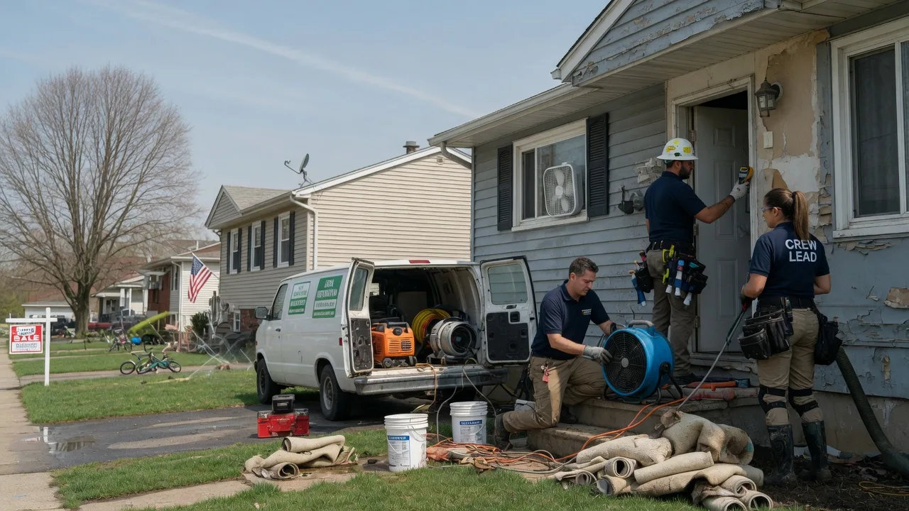 Flood Cleanup in Litchfield, MI near me
